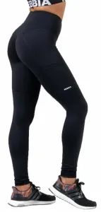 Nebbia High Waist Fit Smart Leggings Black L Pantalon de fitness
