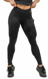 Nebbia High Waist Leggings INTENSE Mesh Black/Gold XS Pantalon de fitness