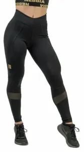 Nebbia High Waist Push-Up Leggings INTENSE Heart-Shaped Black/Gold L Pantalon de fitness