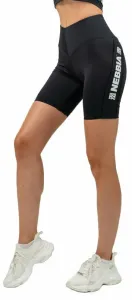 Nebbia High Waisted Biker Shorts Iconic Black M Pantalon de fitness