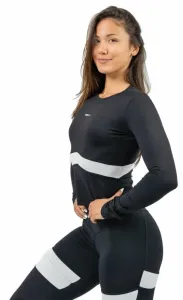Nebbia Long Sleeve Sporty Top True Hero Black M T-shirt de fitness