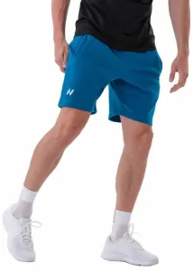 Nebbia Relaxed-fit Shorts with Side Pockets Blue 2XL Pantalon de fitness