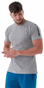 Nebbia Sporty Fit T-shirt Essentials Light Grey L T-shirt de fitness