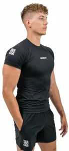 Nebbia Workout Compression T-Shirt Performance Black L T-shirt de fitness