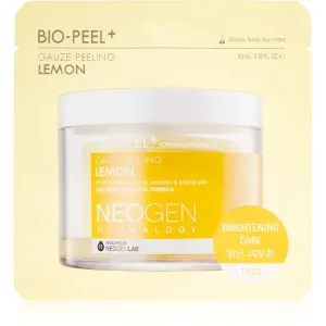Neogen Dermalogy Bio-Peel+ Gauze Peeling Lemon disques exfoliants visage pour une peau lumineuse et lisse 1 pcs