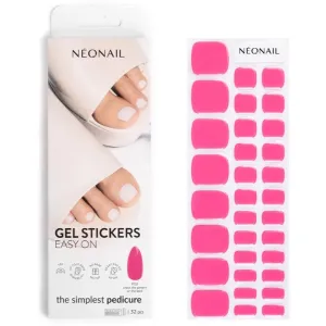 NEONAIL Easy On Gel Stickers Autocollants pour ongles pieds teinte P02 32 pcs