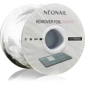 NEONAIL Remover Foil Wraps dissolvant vernis gel 250 pcs