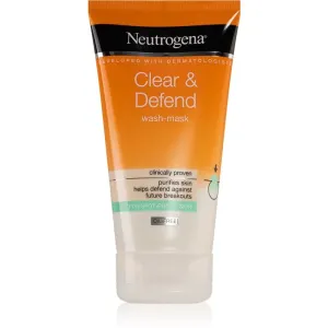 Neutrogena Clear & Defend masque et gel purifiant 2 en 1 150 ml