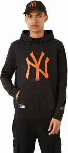 New York Yankees MLB Seasonal Team Logo Black/Orange L Sweat à capuche