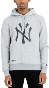 New York Yankees MLB Team Logo Hoody Light Grey 2XL Sweat à capuche