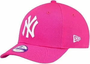 New York Yankees 9Forty K MLB League Basic Hot Pink/White Youth Casquette