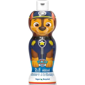 Nickelodeon Paw Patrol Shower Gel & Shampoo gel de douche et shampoing 2 en 1 pour enfant Chase 400 ml