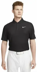 Nike Dri-Fit Tiger Woods Mens Golf Polo Black/Anthracite/White XL