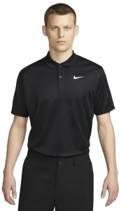 Nike Dri-Fit Victory+ Mens Golf Polo Black/White L