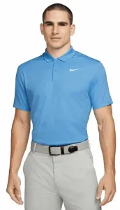 Nike Dri-Fit Victory Mens Golf Polo University Blue/White S