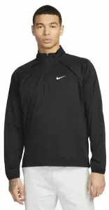 Nike Repel Tour Mens 1/2-Zip Golf Jacket Black/White S