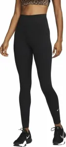 Nike Dri-Fit One Womens High-Rise Leggings Black/White M Pantalon de fitness