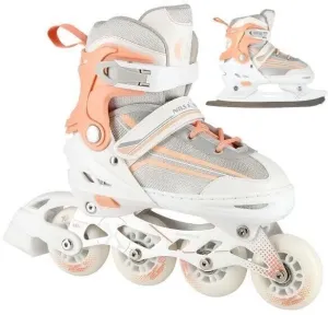 Nils Extreme NH18190 2in1 Rollers en ligne White/Pink 39-43