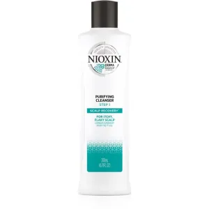 Nioxin Scalp Recovery Cleanser shampoing pour cheveux clairsemés et sans volume anti-pelliculaire 200 ml