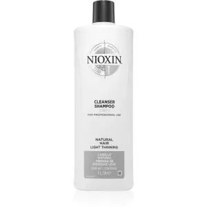 Nioxin System 1 Cleanser Shampoo shampoing purifiant pour cheveux fins à normaux 1000 ml