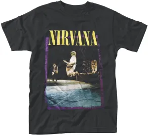 Nirvana T-shirt Stage Jump Black L