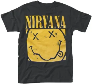Nirvana T-shirt Box Happy Face Black L
