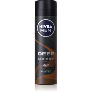 Nivea Men Deep spray anti-transpirant pour homme Black Carbon Espresso 150 ml