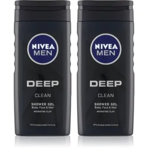 Nivea Men Deep gel de douche pour homme (conditionnement avantageux)