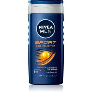 Nivea Men Sport gel de douche aux minéraux pour homme 250 ml