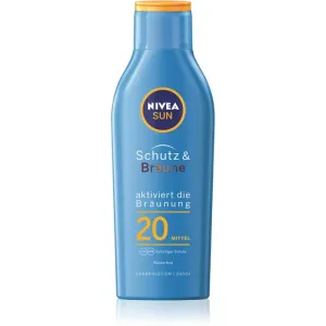 Nivea Sun Protect & Bronze lait solaire intense SPF 20 200 ml #121462