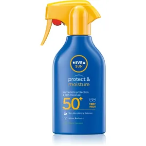 Nivea Sun Protect & Moisture spray solaire hydratant SPF 50+ 270 ml