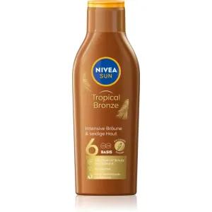 Nivea Sun Tropical Bronze lait solaire SPF 6 plusieurs couleurs 200 ml #694074