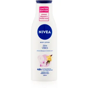 Nivea Zen Vibes lait corporel hydratant Almond Blossom & Vanilla 250 ml
