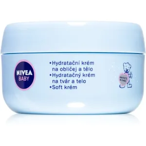 Nivea Baby Soft crème hydratante visage et corps 200 ml #108615