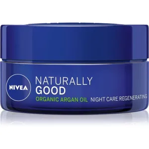 Nivea Naturally Good Organic Argan Oil crème de nuit régénérante 50 ml #120108