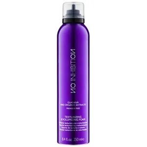 No Inhibition Guarana and organic extracts Texturizing & Volumizing mousse cheveux volume et forme 250 ml #116905