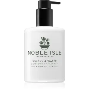 Noble Isle Whisky & Water crème traitante mains pour femme 250 ml
