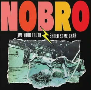 NOBRO - Live Your Truth Shred Some Gnar & Sick Hustle Clear Blue (LP)