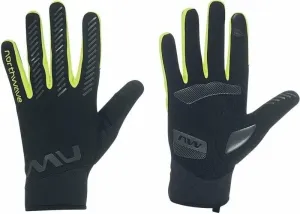 Northwave Active Gel Glove Black/Yellow Fluo XL Gants de vélo