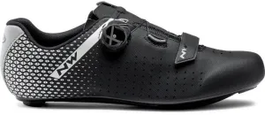 Northwave Core Plus 2 Shoes Black/Silver 38 Chaussures de cyclisme pour hommes