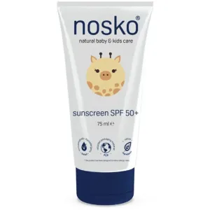 Nosko Baby Sunscreen SPF 50+ crème solaire pour bébé SPF 50+ 75 ml
