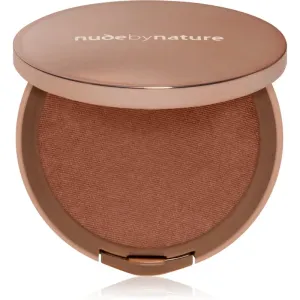Nude by Nature Flawless Pressed Powder Foundation fond de teint compact poudré teinte C8 Chocolate 10 g