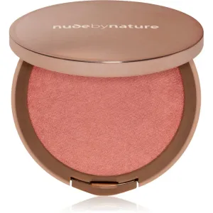 Nude by Nature Cashmere Pressed Blush blush poudre effet nourrissant teinte Pink Lilly 6 g