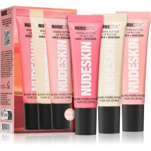 Nudestix Nudeskin Hydra-Peptide Lip Butter Tint Set coffret cadeau (lèvres)