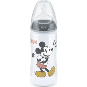 NUK First Choice Mickey Mouse biberon Grey 300 ml
