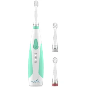 Nuvita Sonic Clean&Care brosse à dents sonique + 2 têtes de rechange pour enfant 1 pcs