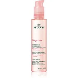 Nuxe Very Rose huile nettoyante douce visage et yeux 150 ml