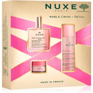 Nuxe Set 2023 Pink Fever coffret de Noël (visage, corps et cheveux)