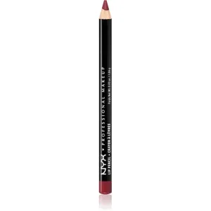 NYX Professional Makeup Slim Lip Pencil crayon lèvres précision teinte 817 Hot Red 1 g