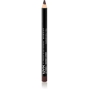 NYX Professional Makeup Slim Lip Pencil crayon lèvres précision teinte 820 Espresso 1 g